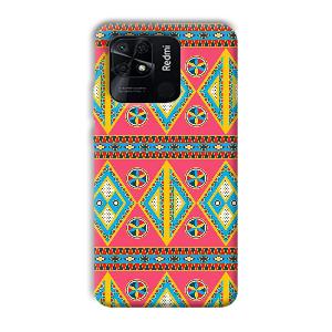 Colorful Rhombus Phone Customized Printed Back Cover for Xiaomi Redmi 10