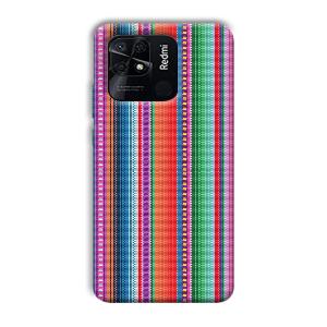 Fabric Pattern Phone Customized Printed Back Cover for Xiaomi Redmi 10