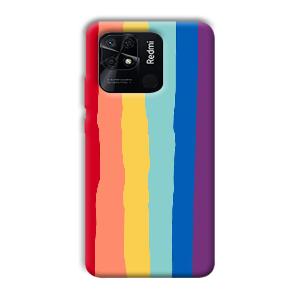 Vertical Paint Phone Customized Printed Back Cover for Xiaomi Redmi 10
