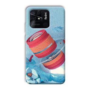 Blue Design Phone Customized Printed Back Cover for Xiaomi Redmi 10
