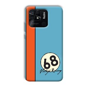 Vintage Racing Phone Customized Printed Back Cover for Xiaomi Redmi 10