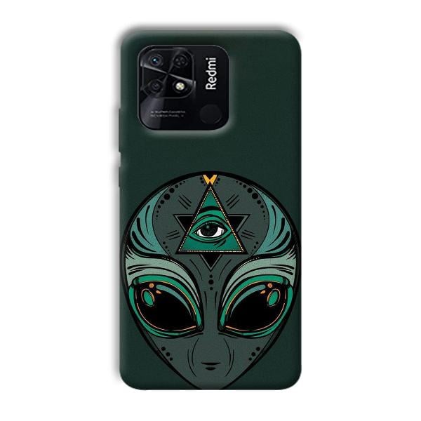 Alien Phone Customized Printed Back Cover for Xiaomi Redmi 10