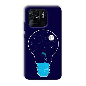 Night Bulb Phone Customized Printed Back Cover for Xiaomi Redmi 10