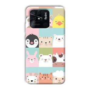 Kittens Phone Customized Printed Back Cover for Xiaomi Redmi 10