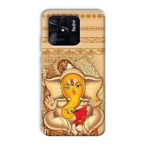 Ganesha Phone Customized Printed Back Cover for Xiaomi Redmi 10