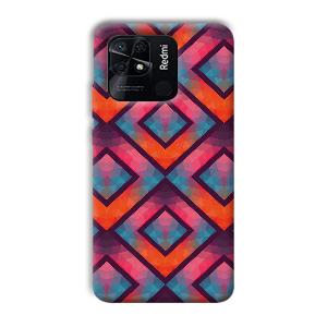 Colorful Boxes Phone Customized Printed Back Cover for Xiaomi Redmi 10