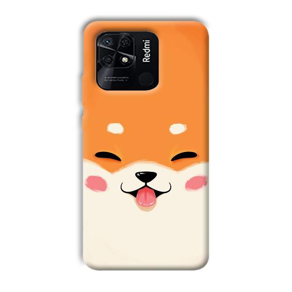 Smiley Cat Phone Customized Printed Back Cover for Xiaomi Redmi 10