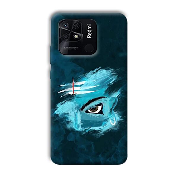 Shiva's Eye Phone Customized Printed Back Cover for Xiaomi Redmi 10