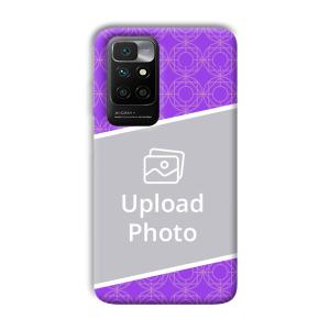 Purple Design Customized Printed Back Cover for Xiaomi Redmi 10 Prime 2022