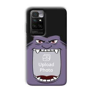 Purple Monster Customized Printed Back Cover for Xiaomi Redmi 10 Prime 2022