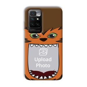 Monkey Monster Customized Printed Back Cover for Xiaomi Redmi 10 Prime 2022