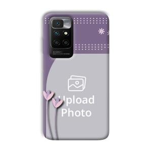 Lilac Pattern Customized Printed Back Cover for Xiaomi Redmi 10 Prime 2022