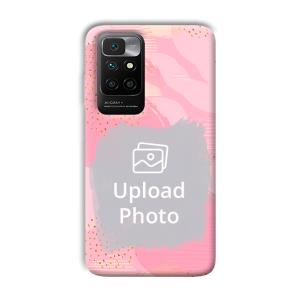 Sparkly Pink Customized Printed Back Cover for Xiaomi Redmi 10 Prime 2022
