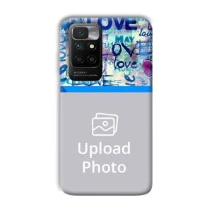 Love   Customized Printed Back Cover for Xiaomi Redmi 10 Prime 2022