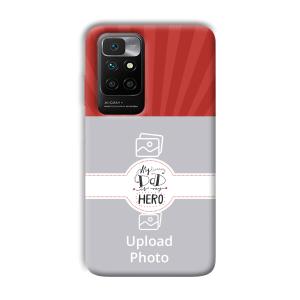 Dad  Customized Printed Back Cover for Xiaomi Redmi 10 Prime 2022