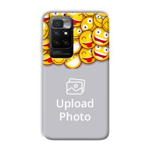 Emojis Customized Printed Back Cover for Xiaomi Redmi 10 Prime 2022