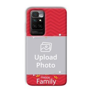 Happy Family Customized Printed Back Cover for Xiaomi Redmi 10 Prime 2022