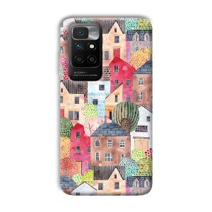 Colorful Homes Phone Customized Printed Back Cover for Xiaomi Redmi 10 Prime 2022