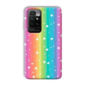 Starry Pattern Phone Customized Printed Back Cover for Xiaomi Redmi 10 Prime 2022