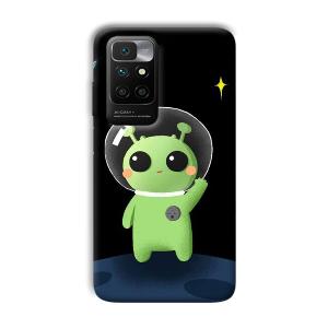 Alien Character Phone Customized Printed Back Cover for Xiaomi Redmi 10 Prime 2022