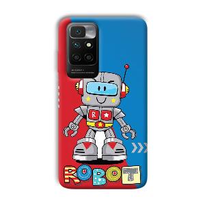 Robot Phone Customized Printed Back Cover for Xiaomi Redmi 10 Prime 2022