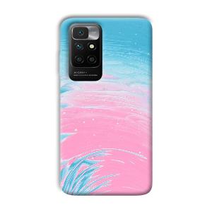 Pink Water Phone Customized Printed Back Cover for Xiaomi Redmi 10 Prime 2022
