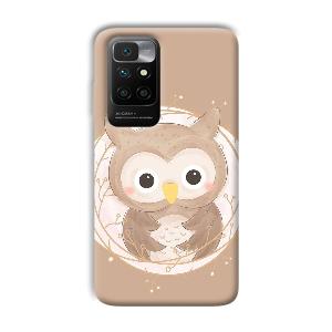 Owlet Phone Customized Printed Back Cover for Xiaomi Redmi 10 Prime 2022