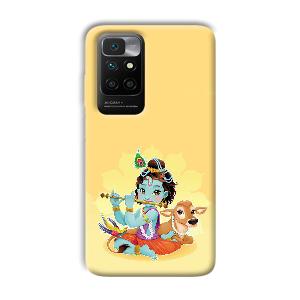 Baby Krishna Phone Customized Printed Back Cover for Xiaomi Redmi 10 Prime 2022