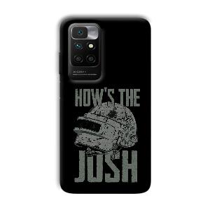 How's The Josh Phone Customized Printed Back Cover for Xiaomi Redmi 10 Prime 2022