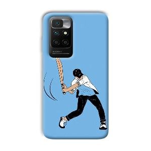 Cricketer Phone Customized Printed Back Cover for Xiaomi Redmi 10 Prime 2022