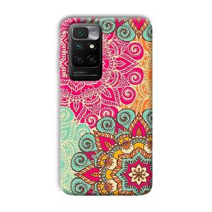 Floral Design Phone Customized Printed Back Cover for Xiaomi Redmi 10 Prime 2022