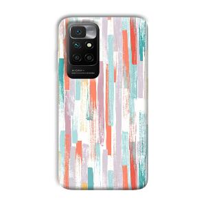 Light Paint Stroke Phone Customized Printed Back Cover for Xiaomi Redmi 10 Prime 2022