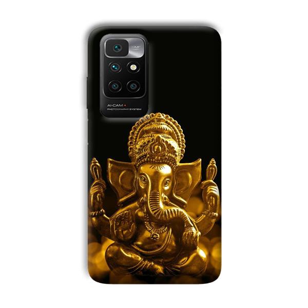 Ganesha Idol Phone Customized Printed Back Cover for Xiaomi Redmi 10 Prime 2022