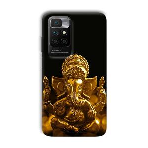 Ganesha Idol Phone Customized Printed Back Cover for Xiaomi Redmi 10 Prime 2022