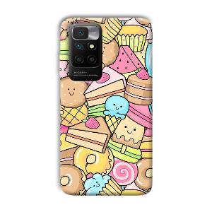 Love Desserts Phone Customized Printed Back Cover for Xiaomi Redmi 10 Prime 2022