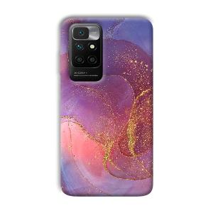 Sparkling Marble Phone Customized Printed Back Cover for Xiaomi Redmi 10 Prime 2022