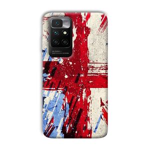 Red Cross Design Phone Customized Printed Back Cover for Xiaomi Redmi 10 Prime 2022