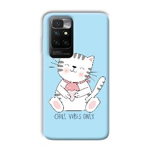 Chill Vibes Phone Customized Printed Back Cover for Xiaomi Redmi 10 Prime 2022