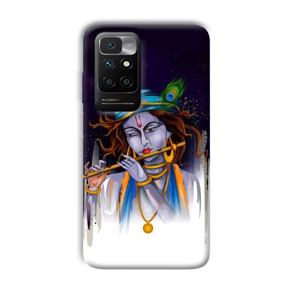 Krishna Phone Customized Printed Back Cover for Xiaomi Redmi 10 Prime 2022