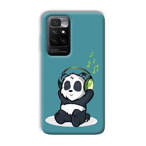 Panda  Phone Customized Printed Back Cover for Xiaomi Redmi 10 Prime 2022