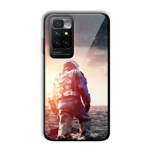 Interstellar Traveller Customized Printed Glass Back Cover for Xiaomi Redmi 10 Prime 2022