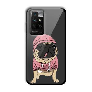 Cool Dog Customized Printed Glass Back Cover for Xiaomi Redmi 10 Prime 2022