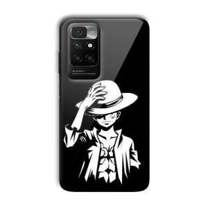 Cool Dude Customized Printed Glass Back Cover for Xiaomi Redmi 10 Prime 2022