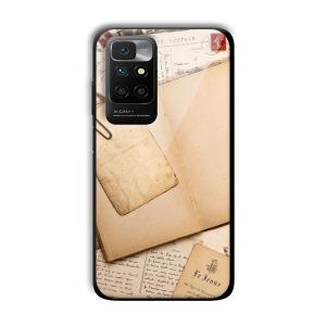 Journal Entry Customized Printed Glass Back Cover for Xiaomi Redmi 10 Prime 2022