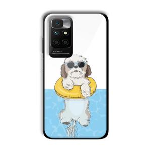 Cool Dog Customized Printed Glass Back Cover for Xiaomi Redmi 10 Prime 2022