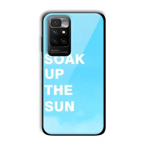 Soak Up The Sun Customized Printed Glass Back Cover for Xiaomi Redmi 10 Prime 2022