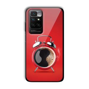 Morning Coffee Customized Printed Glass Back Cover for Xiaomi Redmi 10 Prime 2022