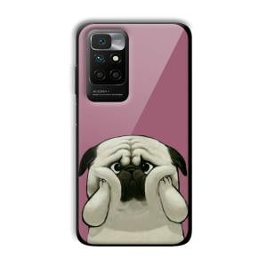 Chubby Dogo Customized Printed Glass Back Cover for Xiaomi Redmi 10 Prime 2022