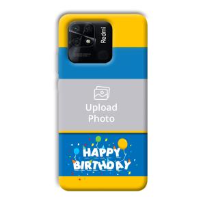 Happy Birthday Customized Printed Back Cover for Xiaomi Redmi 10 Power
