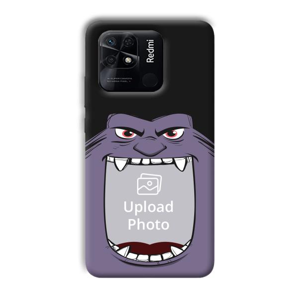 Purple Monster Customized Printed Back Cover for Xiaomi Redmi 10 Power
